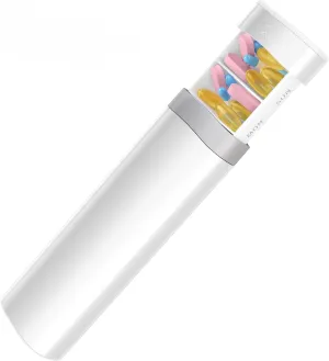 𝐏𝐢𝐥𝐥 𝐎𝐫𝐠𝐚𝐧𝐢𝐳𝐞𝐫 𝟕 𝐃𝐚𝐲𝐬 with Leak-Proof Slide Lock | Portable Travel Pill Case for Vitamins & Medications | Large Capacity Weekly Pill Box, Travel-Friendly Compact Design