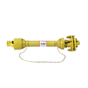 1 3/8" Pto Drive Shaft & Slip Clutch, Spline Both Ends Pto Friction Clutch, Carburized Steel Tractor Slip Clutch for Bush Hog/Finish Mower/Rotary Cutter