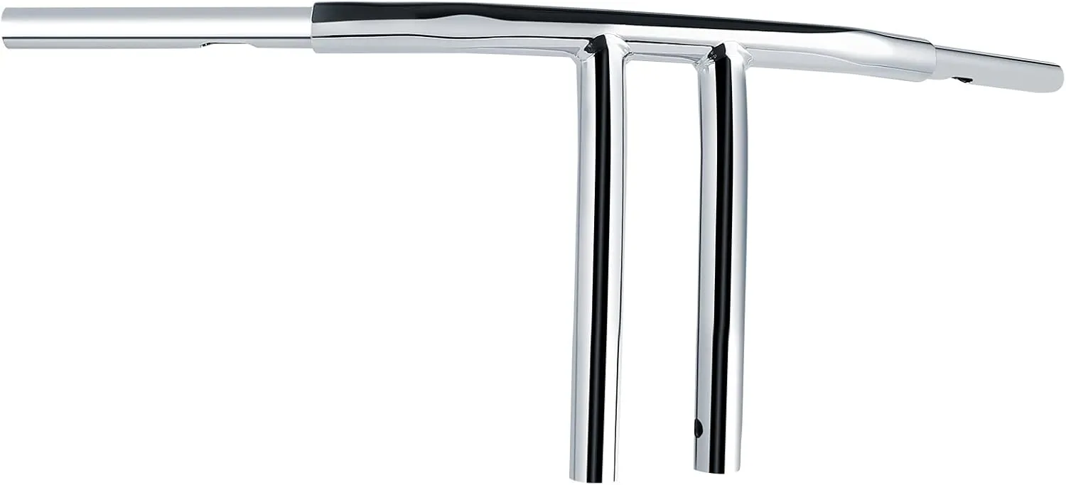 12" Rise 1 1/4" T Bar Handlebar Fit for Harley Road King FLHR 2003-2013 Softail 2000-2017 Dyna Street Bob 2006-2017 Fat Bob 2008-2017 Low Rider 2001-2005 Wide Glide 1999-2017