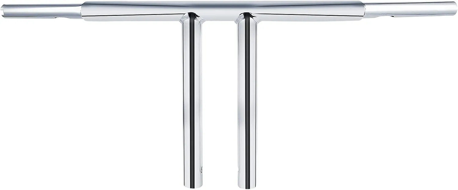 12" Rise 1 1/4" T Bar Handlebar Fit for Harley Road King FLHR 2003-2013 Softail 2000-2017 Dyna Street Bob 2006-2017 Fat Bob 2008-2017 Low Rider 2001-2005 Wide Glide 1999-2017