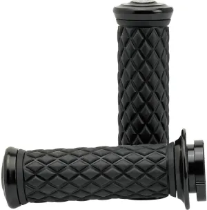 1" Hand Grips Handle Bar Grips Fit for Harley Touring Road King Electra Glide Dyna Super Glide Sportster XL 1200 883 Heritage Softail Special, 2008-up TBW Applications