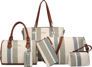 2E-youth Designer Purses and Handbags for Women Satchel Shoulder Bag Tote Top Handle Bag