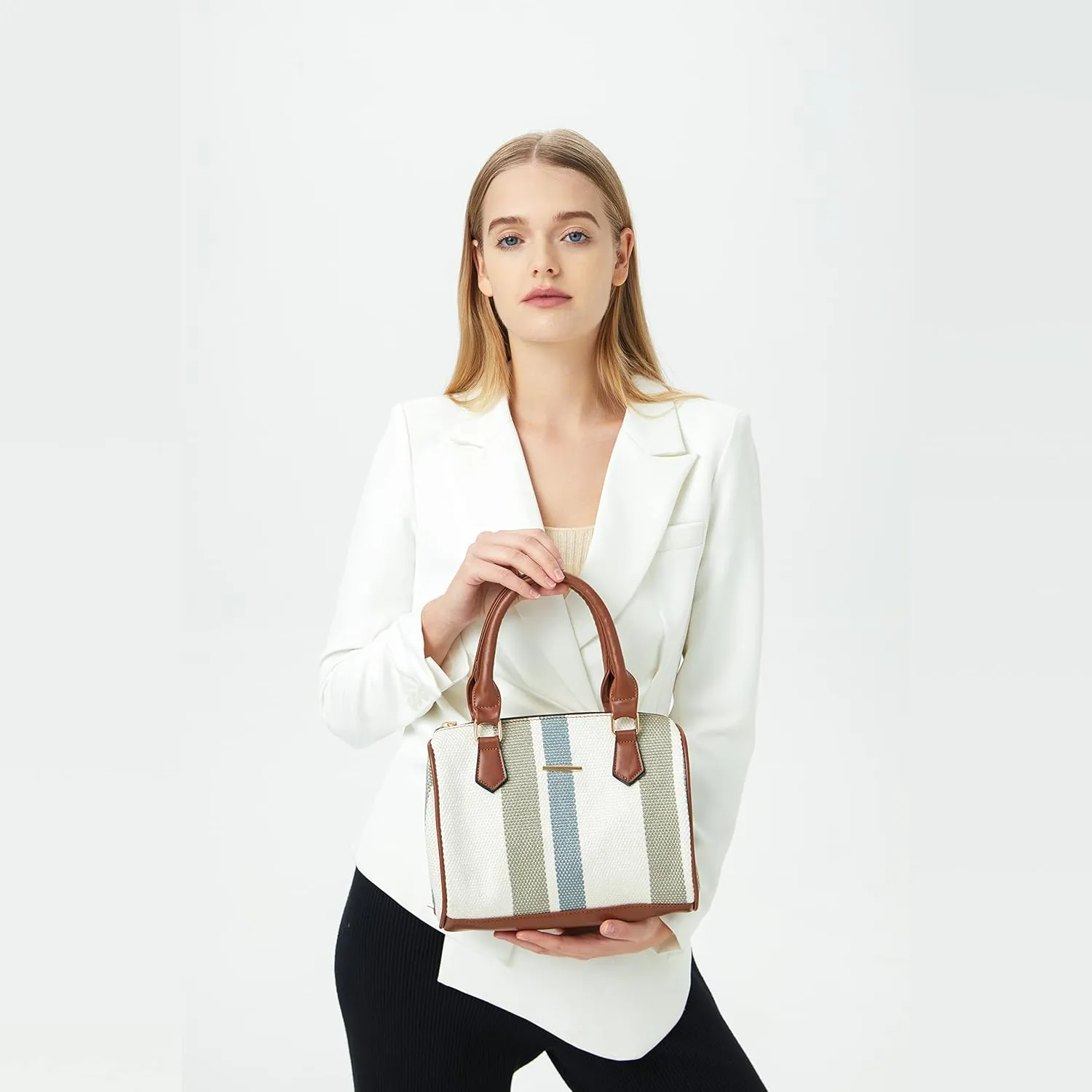 2E-youth Designer Purses and Handbags for Women Satchel Shoulder Bag Tote Top Handle Bag