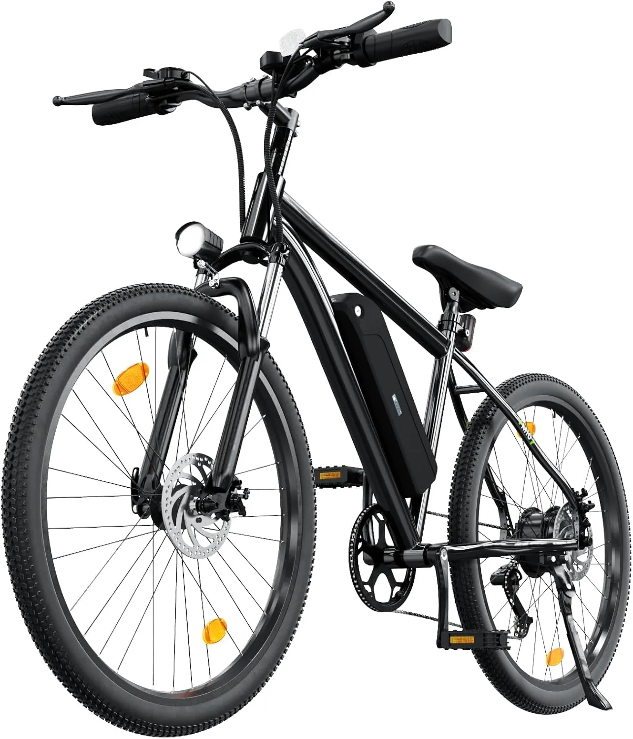 35-Speed Electric Bike for Adults 750W 26" Tire Commuting Electric Mountain Bike 20MPH Range 55  Miles 374.4Wh Removable Battery Front Fork Suspension Fenders Lightweight Electric Bicycle