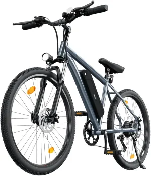 35-Speed Electric Bike for Adults 750W 26" Tire Commuting Electric Mountain Bike 20MPH Range 55  Miles 374.4Wh Removable Battery Front Fork Suspension Fenders Lightweight Electric Bicycle,Blue