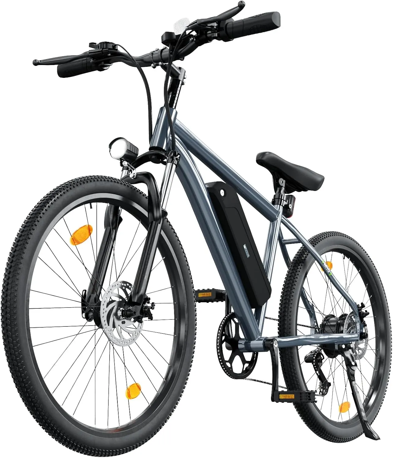 35-Speed Electric Bike for Adults 750W 26" Tire Commuting Electric Mountain Bike 20MPH Range 55  Miles 374.4Wh Removable Battery Front Fork Suspension Fenders Lightweight Electric Bicycle,Blue