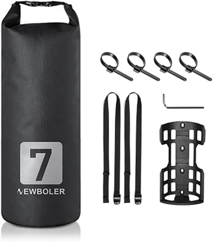 3L/7L Bike Fork Bag Waterproof Roll Dry Bag Bicycle Fork Bag Cycling Pack Bike Pannier