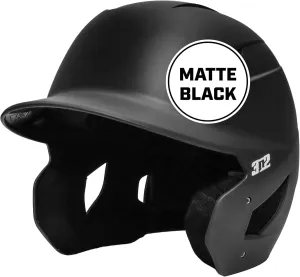 3N2 Pro Clutch Baseball Helmet - Ventilated High-Impact Shell, Moisture-Wicking Padding - Matte