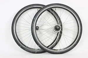 700C Nexus 8 Speed Internal Hub SG-8R31 Rim Brake Wheels with 40mm Tires and Tubes!