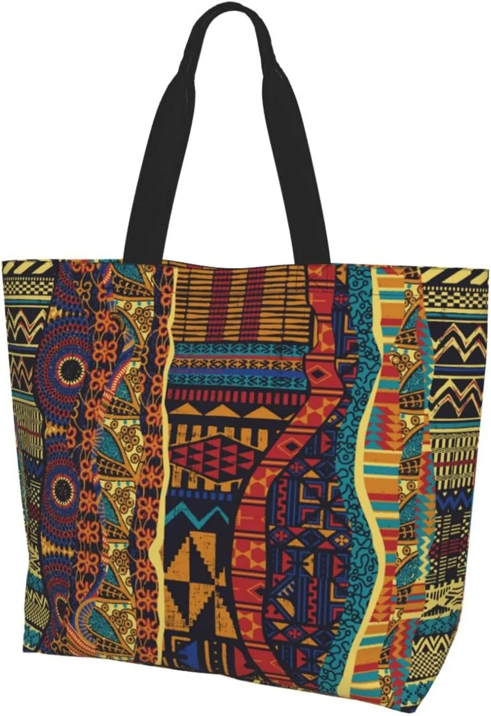African Ethnic Grocery Bag Africa Shoulder Bag Handbag Shopping African Grocery Bags Tote Bag African Art Bag