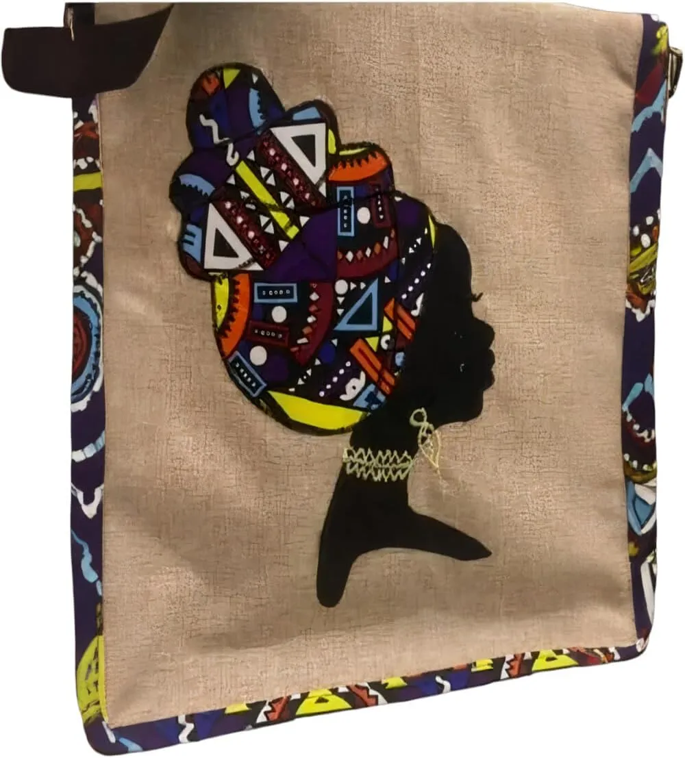 African Shoulder Tote Bag, Handcrafted made in east africa for Women Large Shoulder Bag for shopping, beach and travel.
