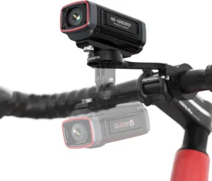 AKY-710S Bike Camera with Mount, 4K 28fps, 2K 55fps, Wide-Angle 142°,IP67,5MP,Loop & Emergency Recording,Parking Monitor,Bicycle,Outdoor Sports,Rechargeable,GPS,64GB Card Included