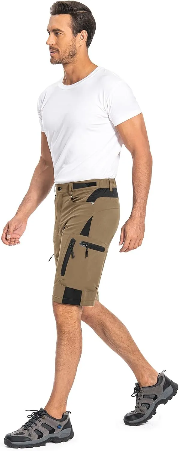 Ally Mens Mountain Bike Shorts 4D Padded Baggy Quick Dry Lightweight Bicycle Cycling Biking Bike Shorts