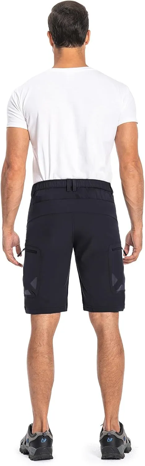 Ally Mens Mountain Bike Shorts 4D Padded Baggy Quick Dry Lightweight Bicycle Cycling Biking Bike Shorts