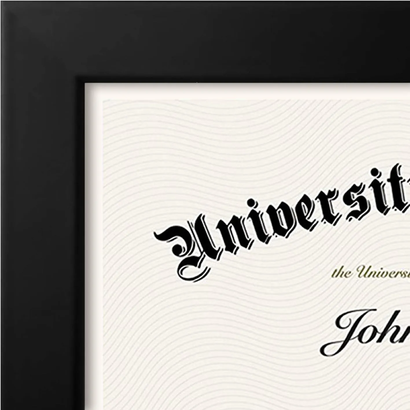 Americanflat 8.5x11 Diploma Frame with Shatter-Resistant Glass - Set of 4 - Document Frames with Engineered Wood - Legacy Collection - Certificate Frame for Tabletop and Wall Display - Black