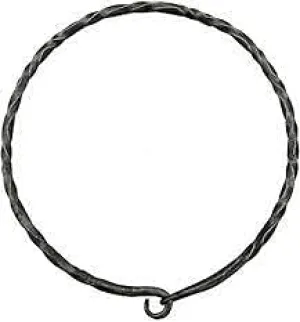 ARTIZANSTORE Medieval Handmade Lady of The Realm Iron Torc Necklace