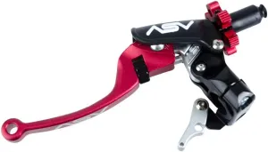 ASV C6 Series Pro Clutch Lever With Hot Start Red for Honda CRF450X 2005-2009