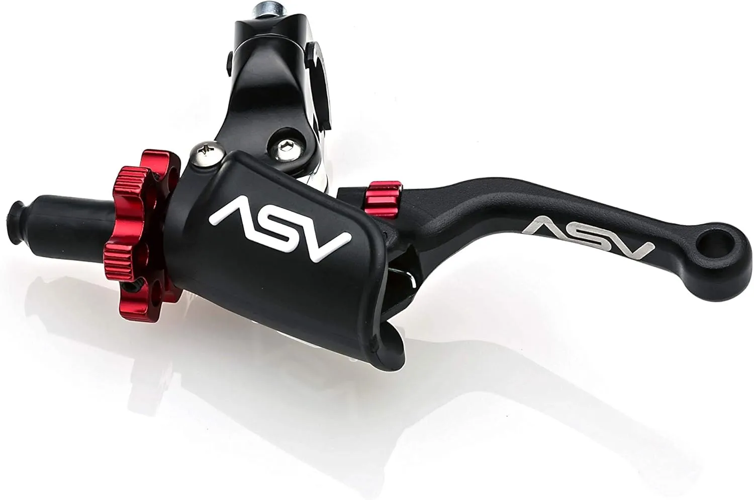 ASV Unbreakable C6 Off-Road Clutch Lever w/PRO Hotstart Perch # CD C606PH - Shorty Black