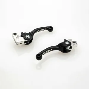 ASV Unbreakable F2 Clutch and Brake Lever Pack # BC F20303 - Shorty Black