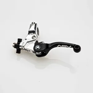ASV Unbreakable F2 Quad ATV Clutch Lever w/Perch # CD F206SX - Shorty Black