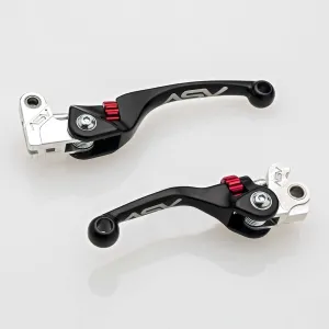 ASV Unbreakable F4 Clutch and Brake Lever Pack # BC F41414 - Black