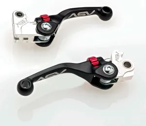 ASV Unbreakable F4 Clutch and Brake Lever Pack # BC F42303 - Shorty Black