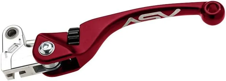 ASV Unbreakable F4 Off-Road Clutch Lever for Magura Jack # CD F402 - Shorty Red
