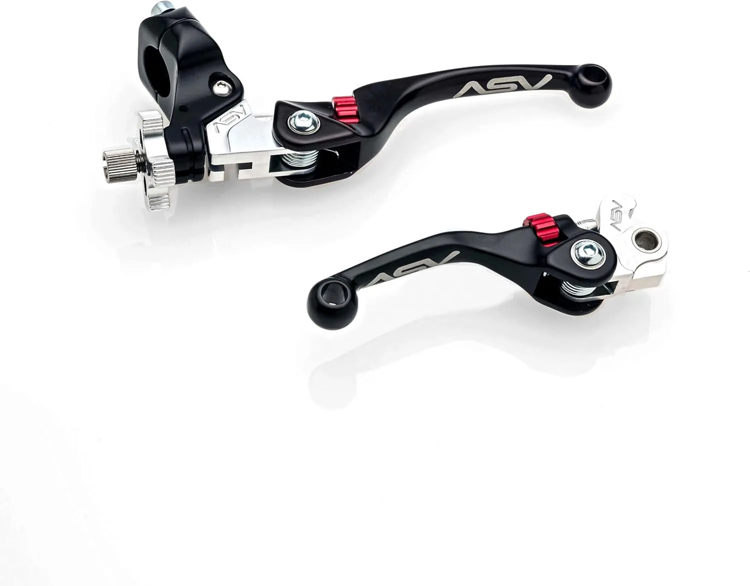 ASV Unbreakable F4 Quad ATV Clutch and Brake Lever w/Perch # BCF4A106SX - Black