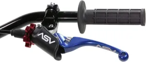 ASV Unbreakable F4 Quad ATV Clutch Lever # CD F409 - Shorty Blue