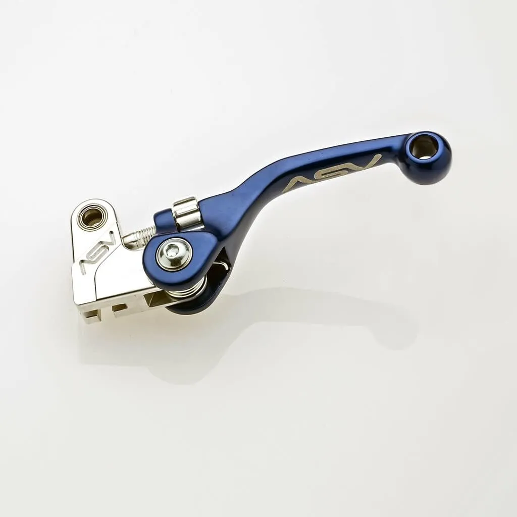 ASV Unbreakable F4 Quad ATV Clutch Lever # CQ F404 - Shorty Blue