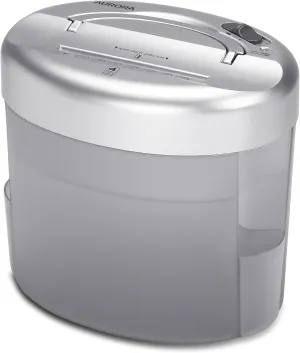 Aurora Desktop-Style Cross-Cut Paper Shredder, 4-Sheet Crosscut Desktop