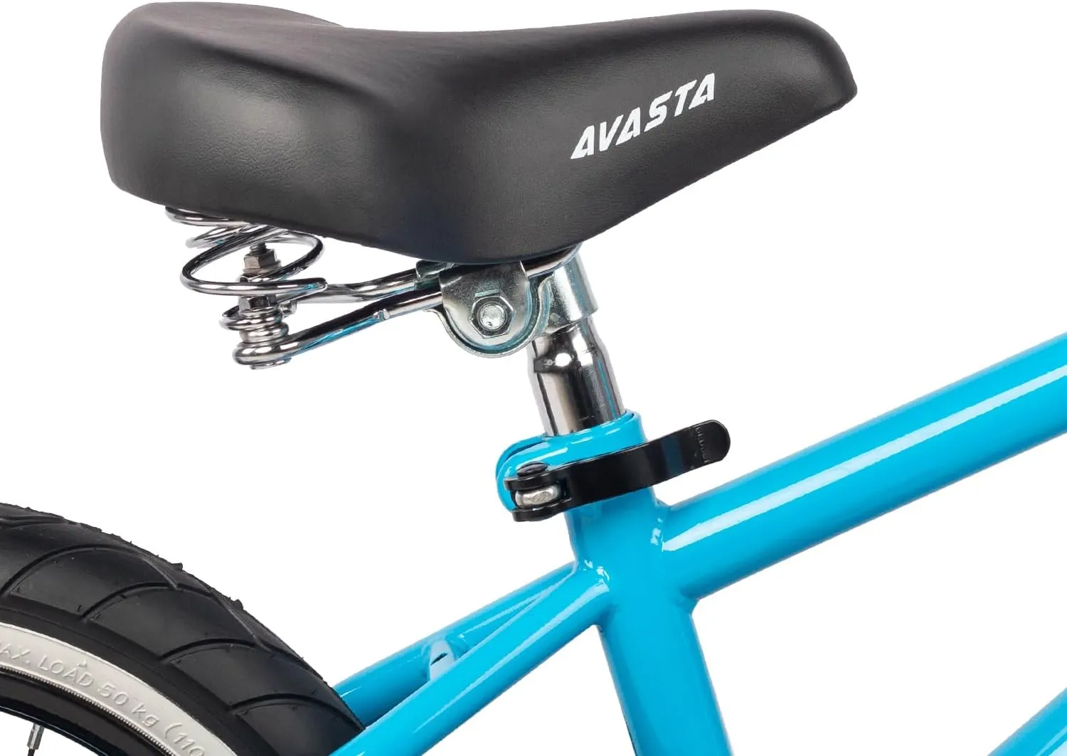 AVASTA Kids Bicycle Saddle for Girls & Boys Waterproof Wide Soft Bike Cushion Dual Shock Absorbing Fit for 12 14 16 18 20 or 20 22 24 26 inch Mountain Road Bike