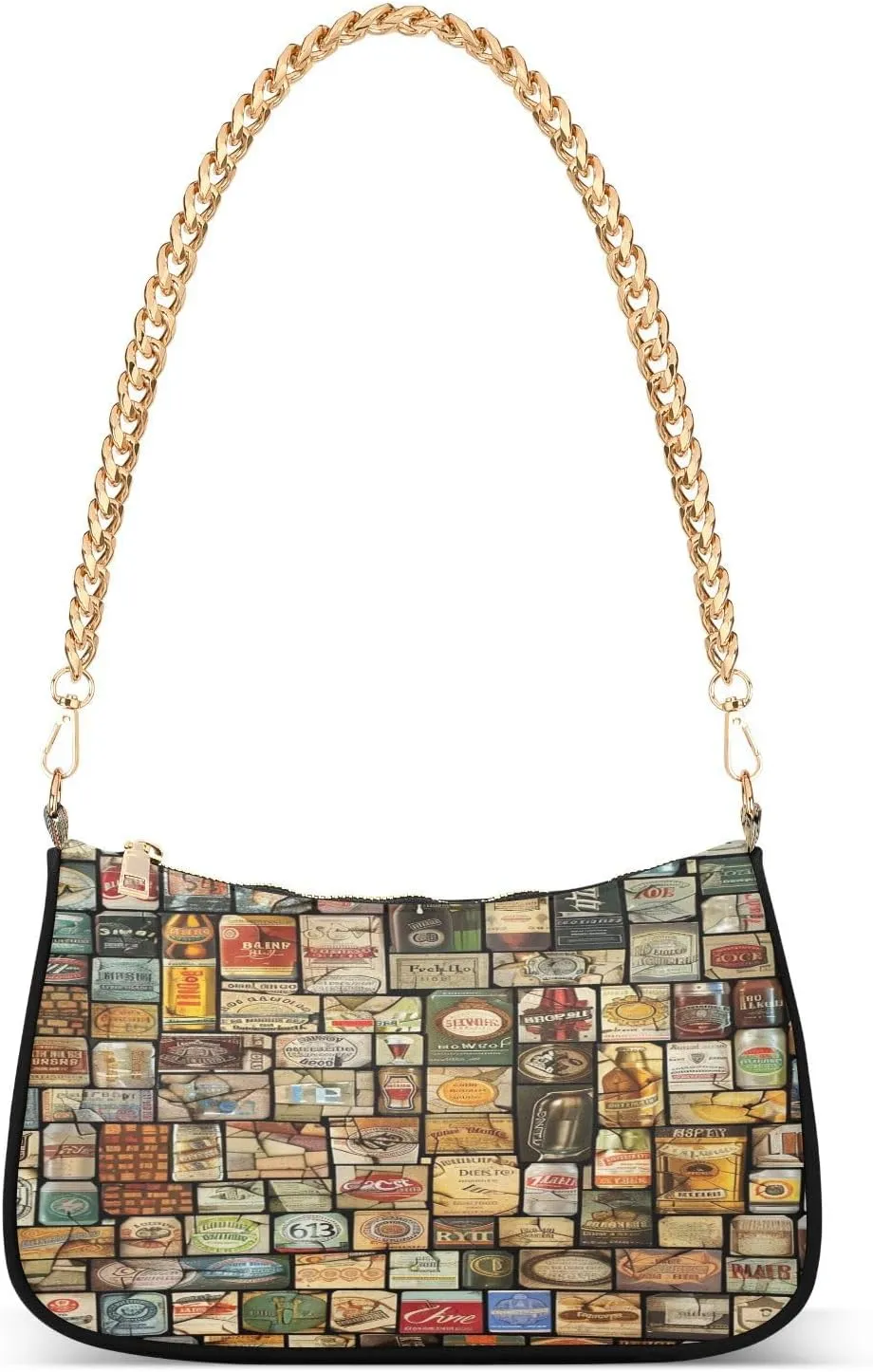 Beach Scene Cats Cute Clutch Purses for Women, Crossbody Bag