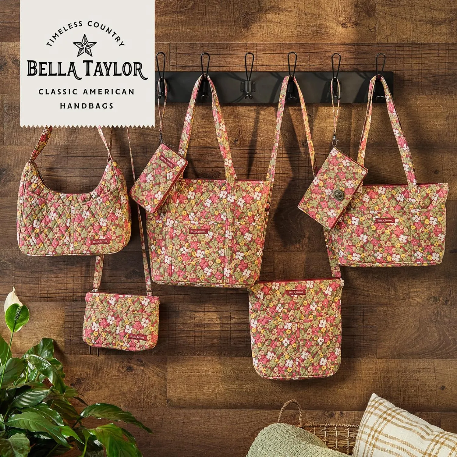 Bella Taylor Cash System Wallet for Envelope Budgeting - RFID Protected - Cash Stuffing Wallet with Detachable Wristlet