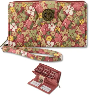 Bella Taylor Cash System Wallet for Envelope Budgeting - RFID Protected - Cash Stuffing Wallet with Detachable Wristlet