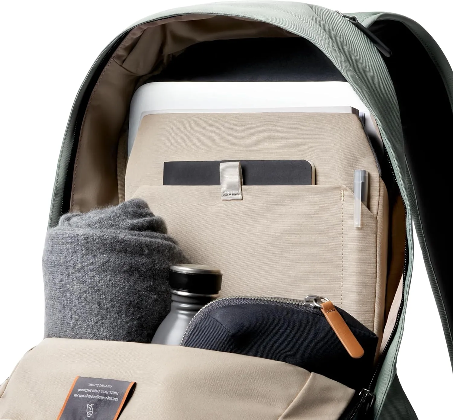 Bellroy Classic Backpack 2nd Edition (Unisex Backpack, 20L) - Eucalyptus