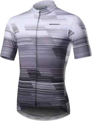 BERGRISAR Cycling Jersey Mens Bike Shirts Short Sleeve Bicycle Biking Clothes with Pockets Reflective