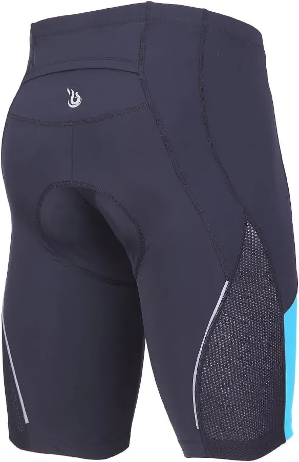 beroy Men's Comfortable Bicycle Cycling Pants, 3D Padded Bike Shorts