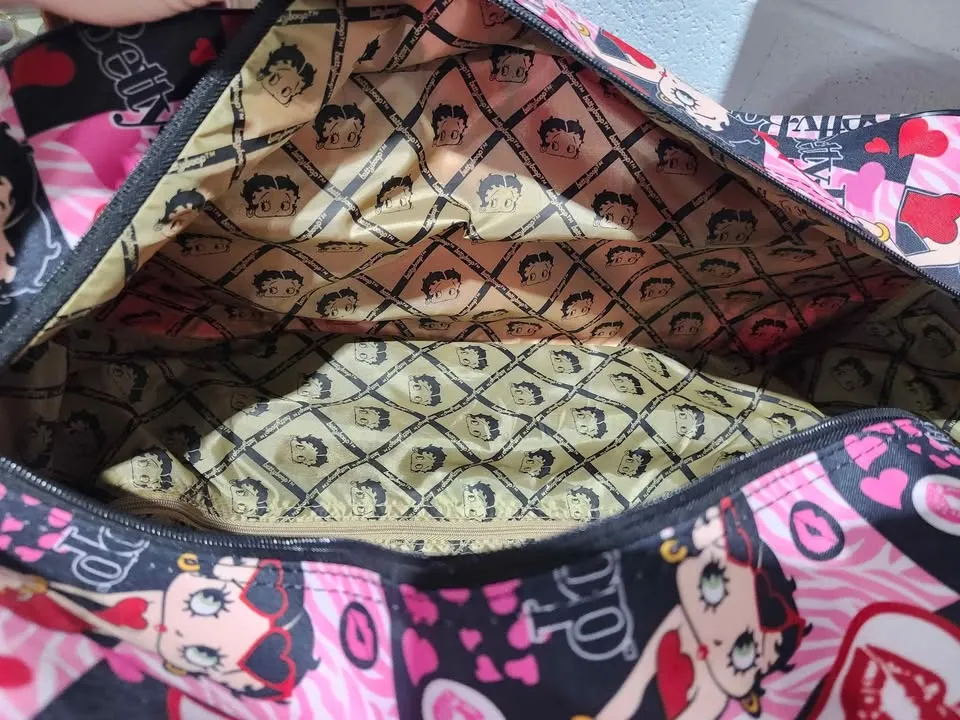 Betty Boop Duffle Bag