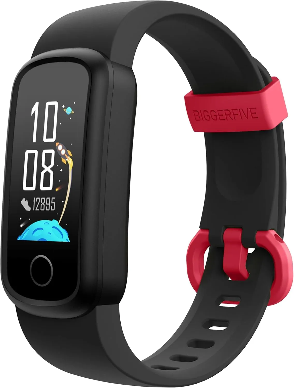 BIGGERFIVE Vigor Kids Fitness Tracker for Girls & Boys Ages 5-15, Kids Watch with IP68 Waterproof, Pedometer, Activity Tracker with Heart Rate & Sleep Monitor, Calorie & Step Counter Watch