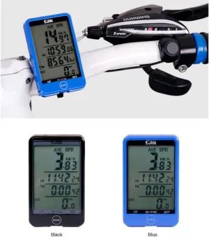 Bike Computer Wired Waterproof Backlight with Digital LCD Display for Outdoor Cycling and Fitness Multi Function