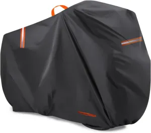 Bike Cover for Specialized Chisel, 420D Bike Outdoor Storage Cover Windproof Bicycle Covers with Lock Holes Bikes Tarp All Weather Durable Bicycle Cover