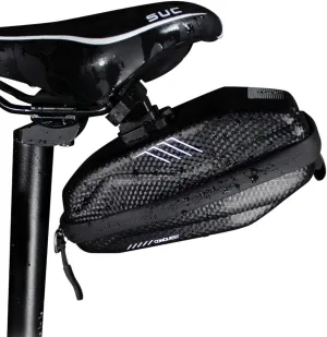 Bike Saddle Bag, Waterproof Bike Under Seat Pack Rear Bag Pannier Storage Bag Mountain Road MTB Bicycle EVA PU Saddle Bag, Bicycle Repair Tools Pocket Pack Cycling Pouch with Reflective Stripe