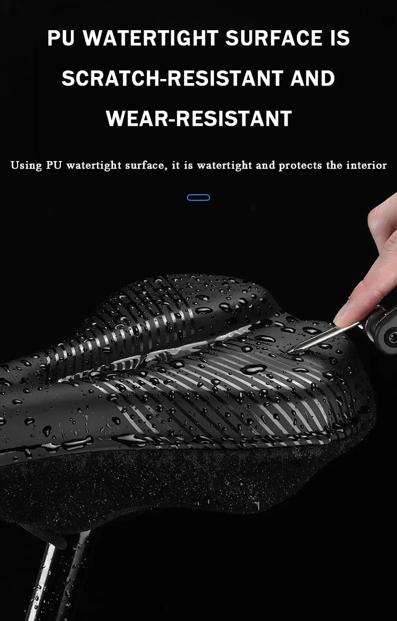 Bike Seat Cushion for Giant Contend AR 1 Contend AR 2 Contend AR 3 Contend AR 4, Memory Foam & Gel Padded Cover Bicycle Seat for Men Women Shock-Absorbing Comfort Bike Seat Pad,C