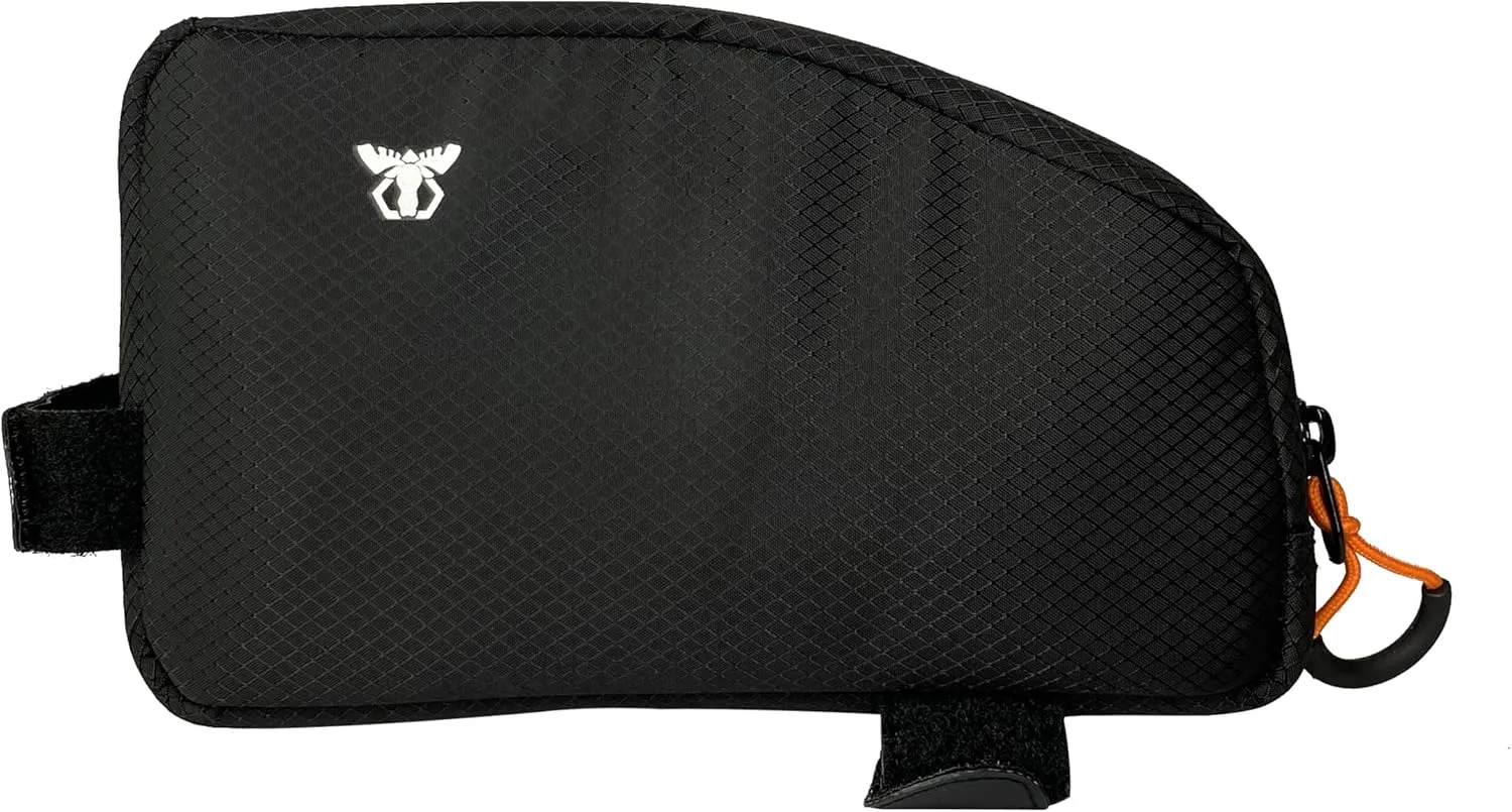 Bike Top Tube Bag | Fuel-Tank Style Bike Packing Bag with Easy 1 Hand Zipper Access