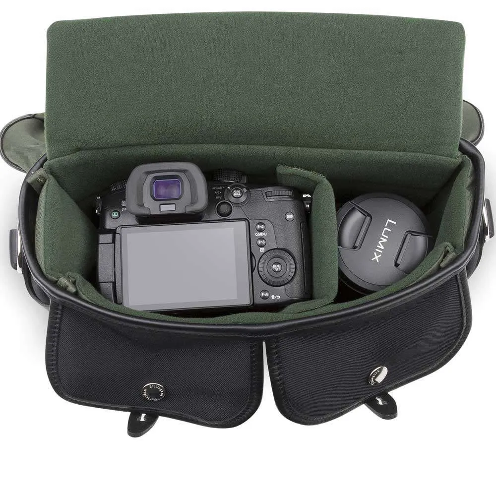 Billingham Hadley Small Pro Shoulder Bag - Black FibreNyte Black Leather