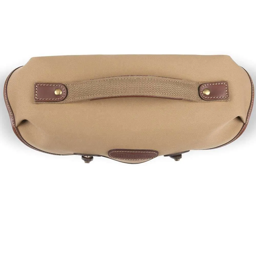 Billingham Hadley Small Pro Shoulder Bag - Khaki Canvas Tan Leather