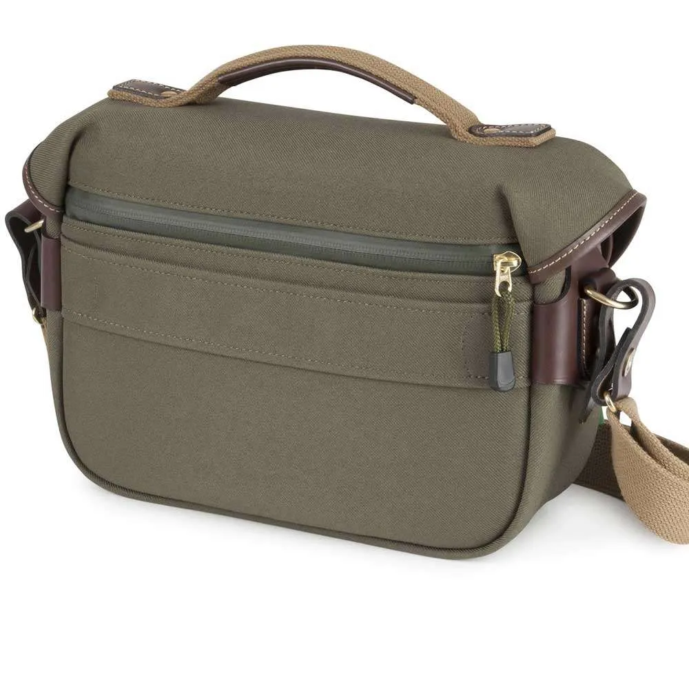 Billingham Hadley Small Pro Shoulder Bag - Sage FibreNyte Chocolate Leather