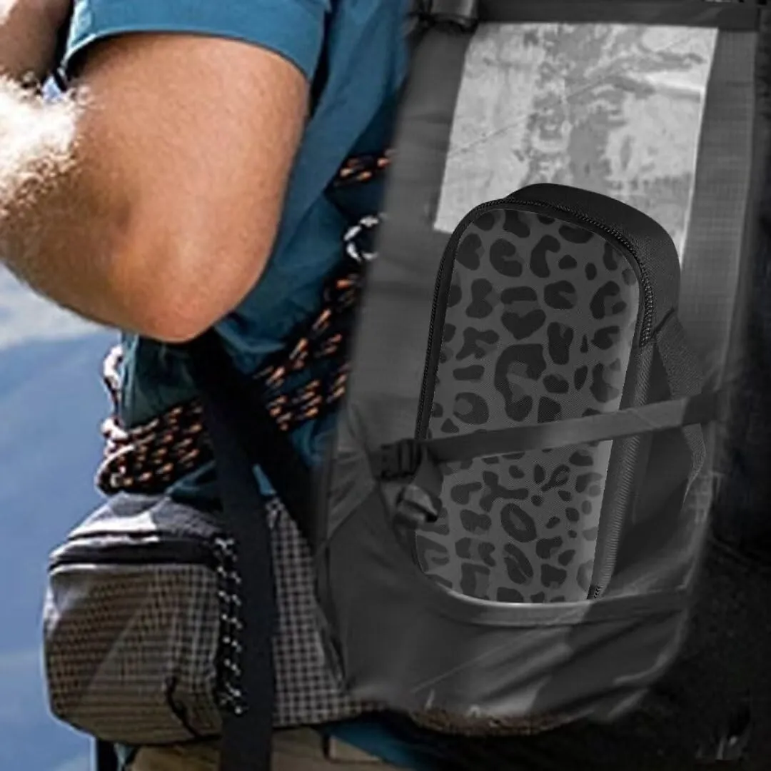 Black Leopard Insulin Pen Cooler Travel Case Diabetic Medication Insulated Cool Organizer for Insulin Pen and Other Diabetic Supplies for The Daily Life and Trip