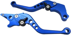 Blue CNC6 Position Shorty Brake Clutch Lever for Buell M2 Cyclone 1997-2002 97 98 99 00 01 02
